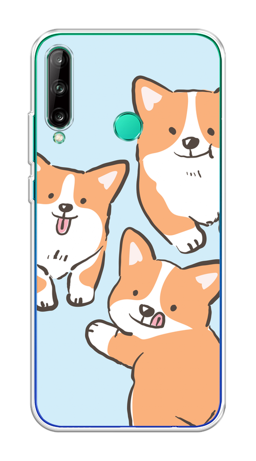 Чехол на Honor 9C, Huawei P40 Lite E/Y7p "Милые корги", Бежевый;голубой;коричневый, 6103350-1
Чехол на Honor 9C, Huawei P40 Lite E/Y7p "Милые корги", Бежевый;голубой;коричневый, 6103350-1