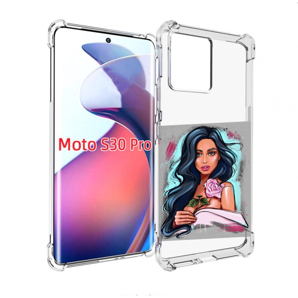 Чехол MyPads Девушка-с-розовой-розочкой женский для Motorola Moto S30 Pro, Прозрачный, Tocco
Чехол MyPads Девушка-с-розовой-розочкой женский для Motorola Moto S30 Pro, Прозрачный, Tocco