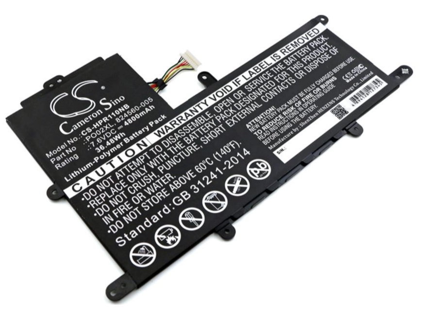 Аккумуляторная батарея CameronSino CS-HPR110NB для ноутбука HP Stream 11-r000 (PO02XL) 480
Аккумуляторная батарея CameronSino CS-HPR110NB для ноутбука HP Stream 11-r000 (PO02XL) 480