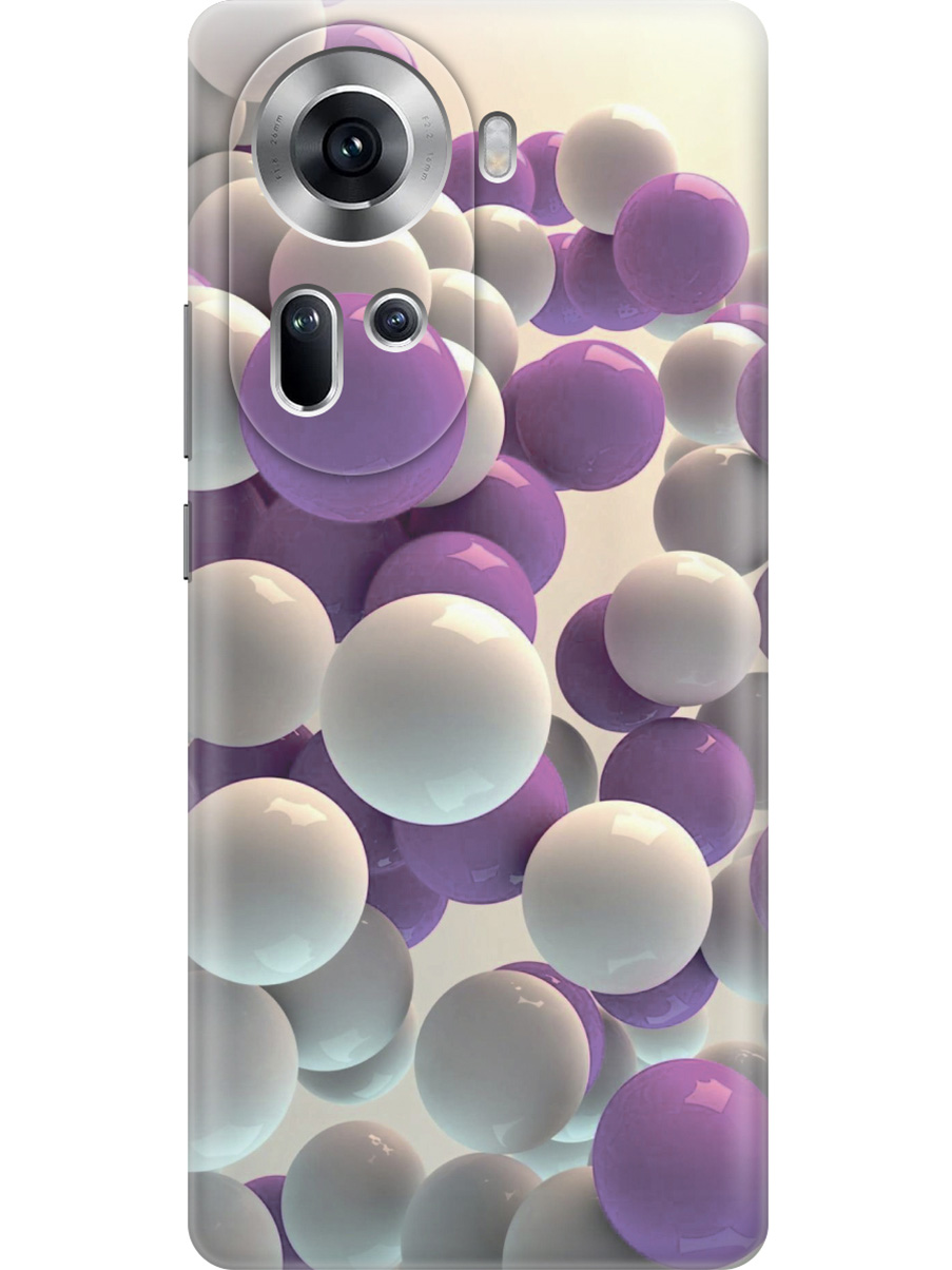 Силиконовый чехол на Oppo Reno11 с принтом "Белые и сиреневые шары", Прозрачный;белый;фиолетовый, 782630631
Силиконовый чехол на Oppo Reno11 с принтом "Белые и сиреневые шары", Прозрачный;белый;фиолетовый, 782630631