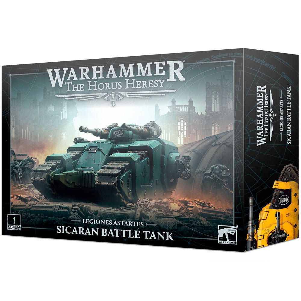 Миниатюра для игры Games Workshop Warhammer Legiones Astartes Sicaran Battle Tank 31-27
Миниатюра для игры Games Workshop Warhammer Legiones Astartes Sicaran Battle Tank 31-27