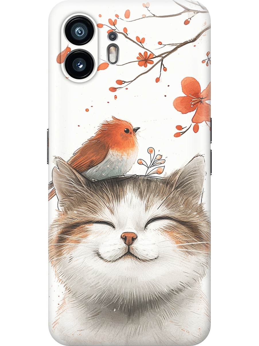 Силиконовый чехол на Nothing Phone (2) с принтом "Довольный котик и птичка", Прозрачный;белый;красный, 784811511
Силиконовый чехол на Nothing Phone (2) с принтом "Довольный котик и птичка", Прозрачный;белый;красный, 784811511
