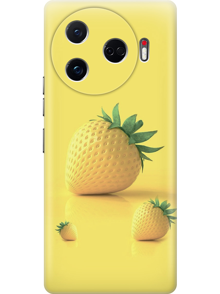 Силиконовый чехол на Tecno Camon 30 Pro 5g с принтом "Желтая клубника", Прозрачный;черный, 782633632
Силиконовый чехол на Tecno Camon 30 Pro 5g с принтом "Желтая клубника", Прозрачный;черный, 782633632