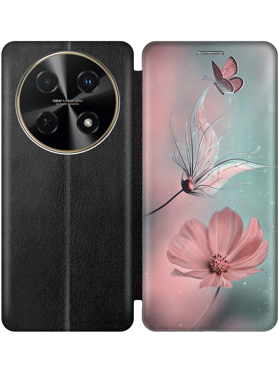 Чехол-книжка на Huawei nova 12i с принтом "Бабочка и цветы" черный, Черный;голубой;розовый;серый, 782624022
Чехол-книжка на Huawei nova 12i с принтом "Бабочка и цветы" черный, Черный;голубой;розовый;серый, 782624022