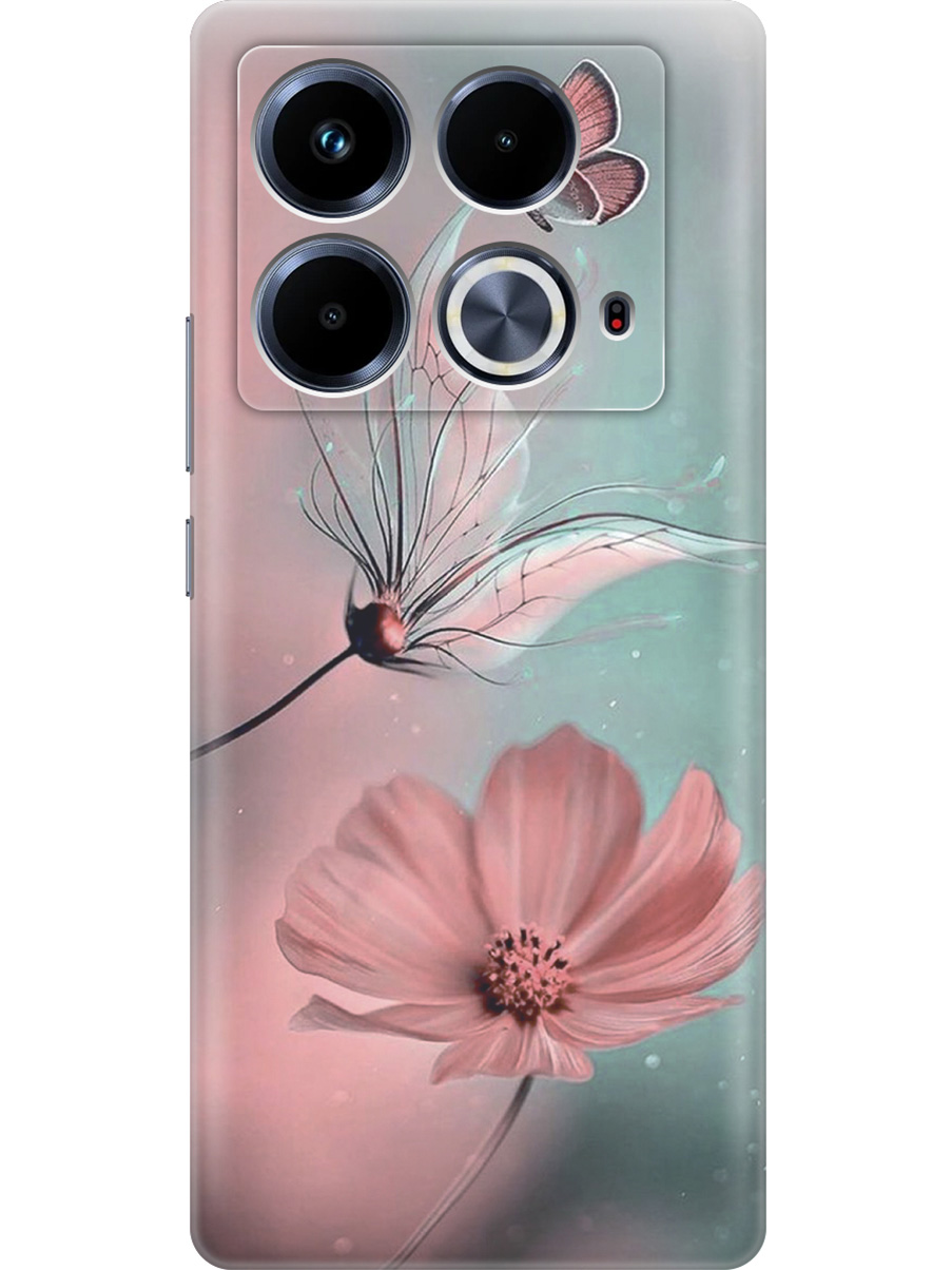 Силиконовый чехол на Infinix Note 40 с принтом "Бабочка и цветы", Прозрачный;голубой;розовый;серый, 782626422
Силиконовый чехол на Infinix Note 40 с принтом "Бабочка и цветы", Прозрачный;голубой;розовый;серый, 782626422