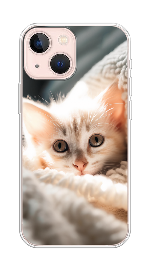 Чехол на Apple iPhone 13 mini "Белый шкодливый котенок", Серый;белый;бежевый;оранжевый, 14150-1
Чехол на Apple iPhone 13 mini "Белый шкодливый котенок", Серый;белый;бежевый;оранжевый, 14150-1