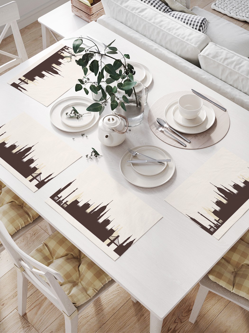 Комплект салфеток JoyArty "Панорама Будапешта" для сервировки стола (32х46 см, 4 шт.), Панорама Будапешта
Комплект салфеток JoyArty "Панорама Будапешта" для сервировки стола (32х46 см, 4 шт.), Панорама Будапешта