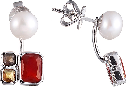 Серьги джекеты из серебра Джей Ви PS150342E-P, жемчуг культивированный/цитрин/раухтопаз, PS150342E-P
Серьги джекеты из серебра Джей Ви PS150342E-P, жемчуг культивированный/цитрин/раухтопаз, PS150342E-P