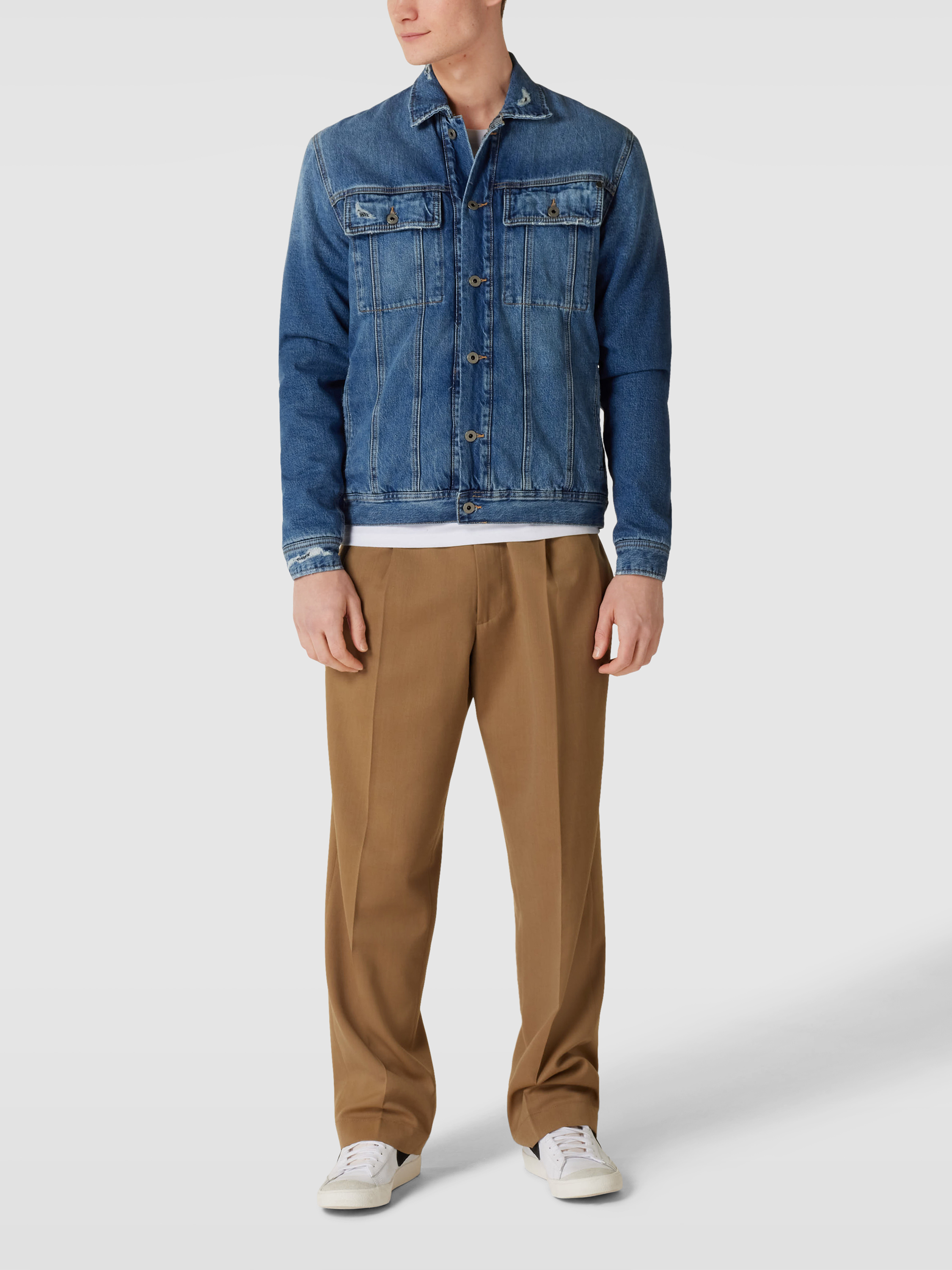 Джинсовая куртка мужская Pepe Jeans 1696660100 синяя XL доставка из-за рубежа, Синий, 1696660100
Джинсовая куртка мужская Pepe Jeans 1696660100 синяя XL доставка из-за рубежа, Синий, 1696660100