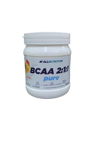 фото Allnutrition bcaa 2:1:1 pure, 500г (яблоко)