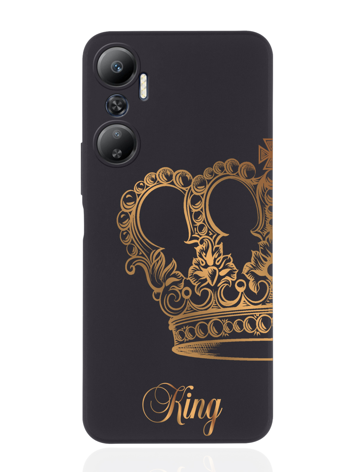 Чехол MustHaveCase для Infinix Hot 20 Парный чехол корона King черный, Черный;золотистый
Чехол MustHaveCase для Infinix Hot 20 Парный чехол корона King черный, Черный;золотистый