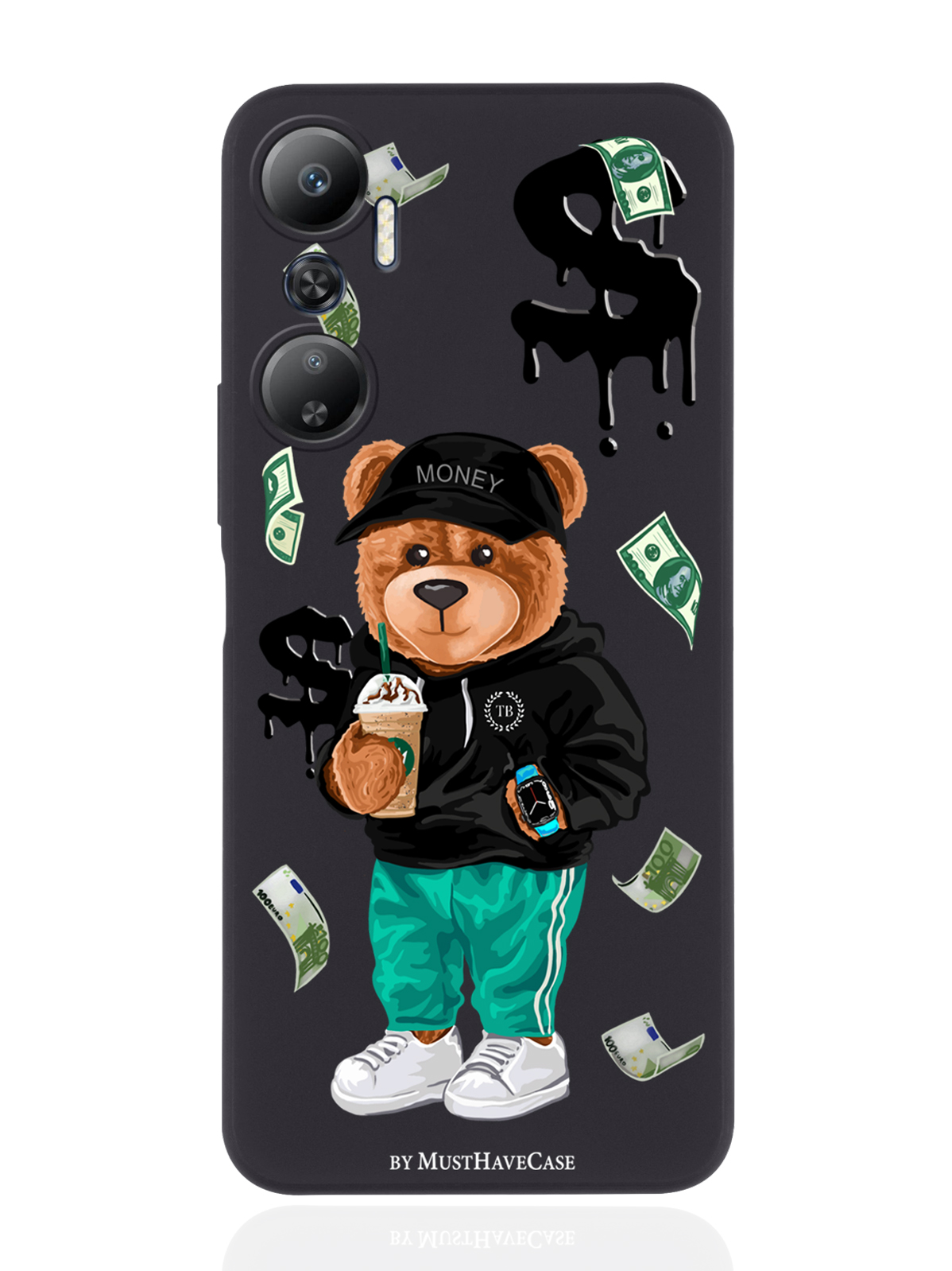 Чехол MustHaveCase для Infinix Hot 20 Tony Bear/Мишка Тони черный, Черный;зеленый;коричневый
Чехол MustHaveCase для Infinix Hot 20 Tony Bear/Мишка Тони черный, Черный;зеленый;коричневый