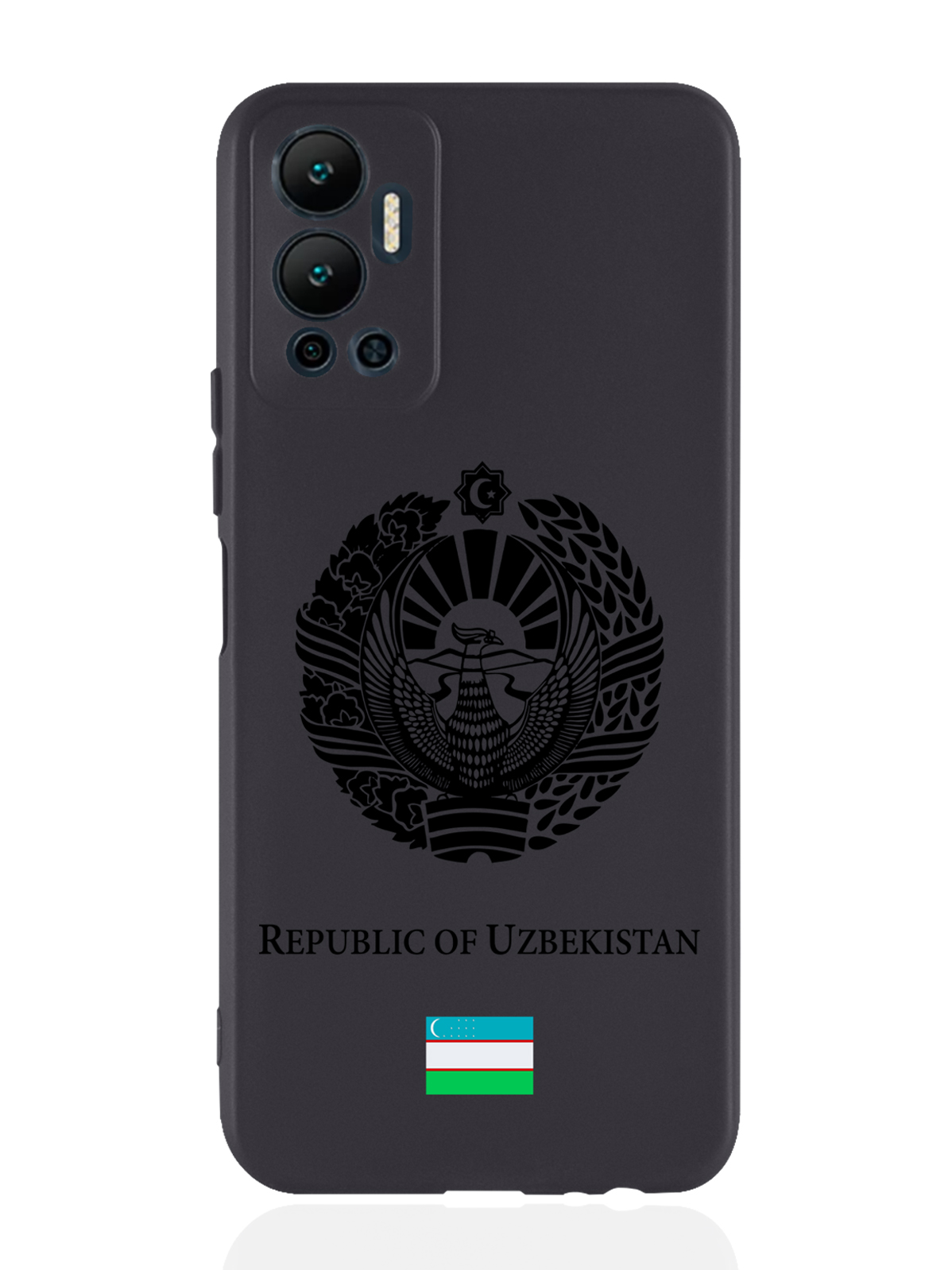 Чехол SignumCase для Infinix Hot 12 (2022) Черный лаковый Герб Узбекистана черный
Чехол SignumCase для Infinix Hot 12 (2022) Черный лаковый Герб Узбекистана черный