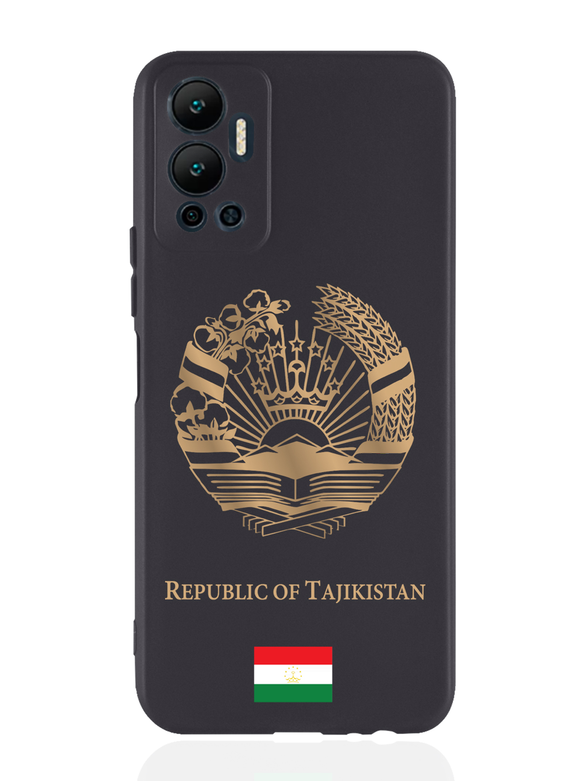 Чехол SignumCase для Infinix Hot 12 (2022) Золотой Герб Таджикистана черный, Золотистый;черный
Чехол SignumCase для Infinix Hot 12 (2022) Золотой Герб Таджикистана черный, Золотистый;черный