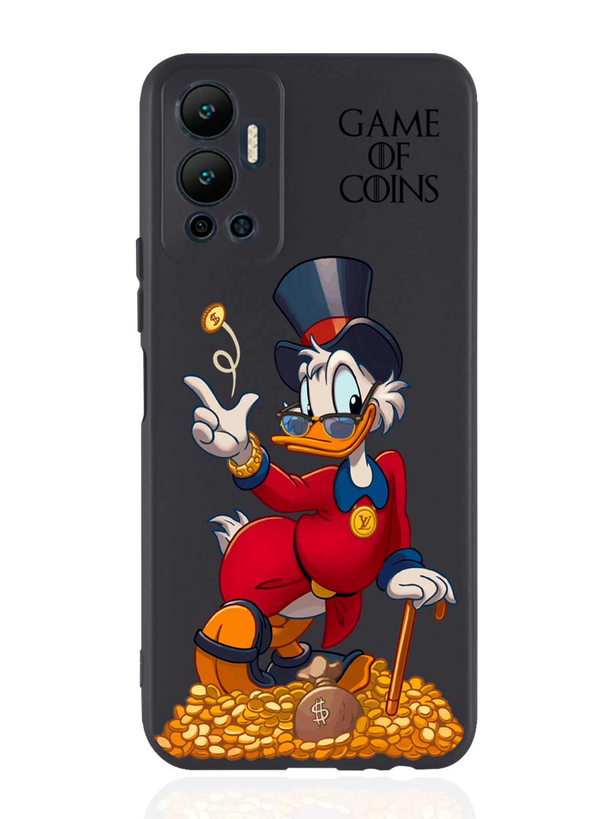 Чехол MustHaveCase для Infinix Hot 12 (2022) Богатая Утка Игра монет черный, Разноцветный
Чехол MustHaveCase для Infinix Hot 12 (2022) Богатая Утка Игра монет черный, Разноцветный