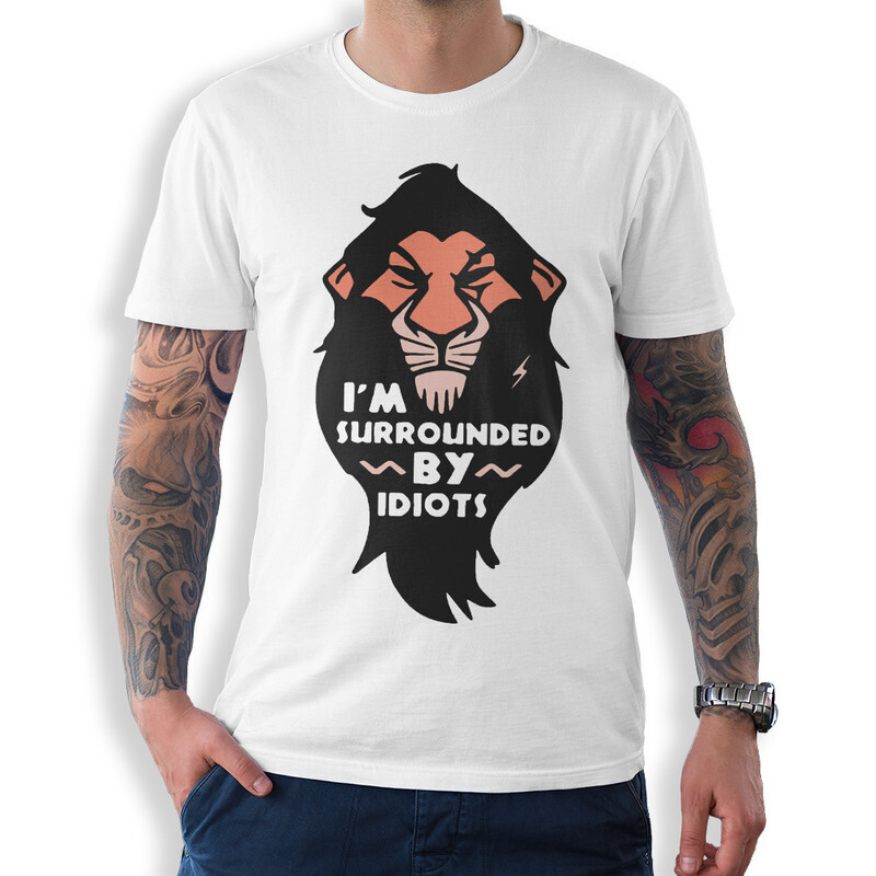 Футболка мужская Dream Shirts Шрам - "Я окружен идиотами" 10006942 белая XS, Шрам - "Я окружен идиотами" 10006942
Футболка мужская Dream Shirts Шрам - "Я окружен идиотами" 10006942 белая XS, Шрам - "Я окружен идиотами" 10006942