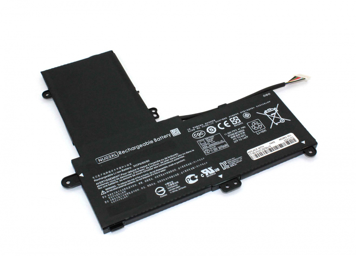 Аккумуляторная батарея для ноутбука HP Pavilion X360 11-U000 (HSTNN-UB6V) 11.55V 3470mAh
Аккумуляторная батарея для ноутбука HP Pavilion X360 11-U000 (HSTNN-UB6V) 11.55V 3470mAh