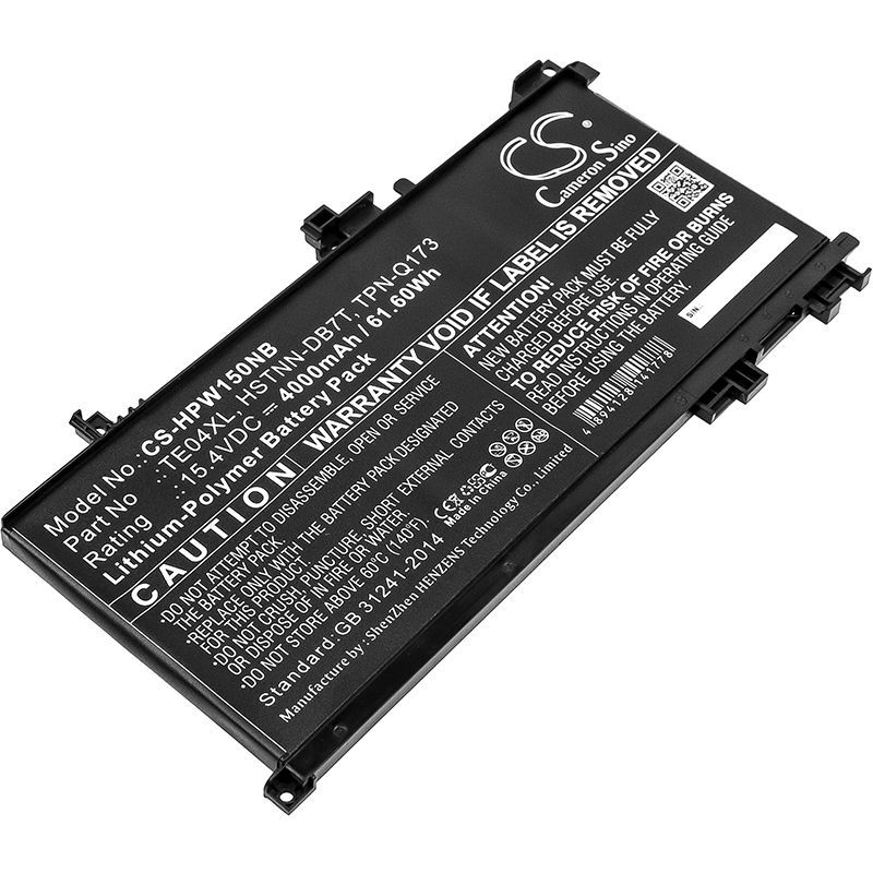 Аккумуляторная батарея CameronSino CS-HPW150NB для ноутбука HP Pavilion 15-ax000, Pro 15-a
Аккумуляторная батарея CameronSino CS-HPW150NB для ноутбука HP Pavilion 15-ax000, Pro 15-a