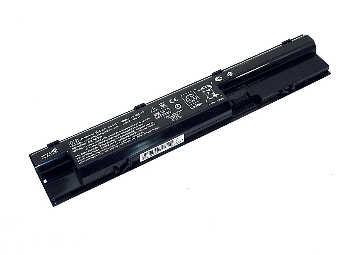 Аккумуляторная батарея Amperin AI-440G1 для ноутбука HP 250, 255, ProBook 440, 445, 450, 4
Аккумуляторная батарея Amperin AI-440G1 для ноутбука HP 250, 255, ProBook 440, 445, 450, 4