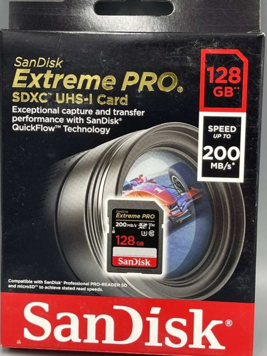 Карта памяти SanDisk SDHC 128Гб SDSDXXD-128G-GN4IN Extreme PRO SDXC UHS-I 128GB, Extreme Pro
Карта памяти SanDisk SDHC 128Гб SDSDXXD-128G-GN4IN Extreme PRO SDXC UHS-I 128GB, Extreme Pro