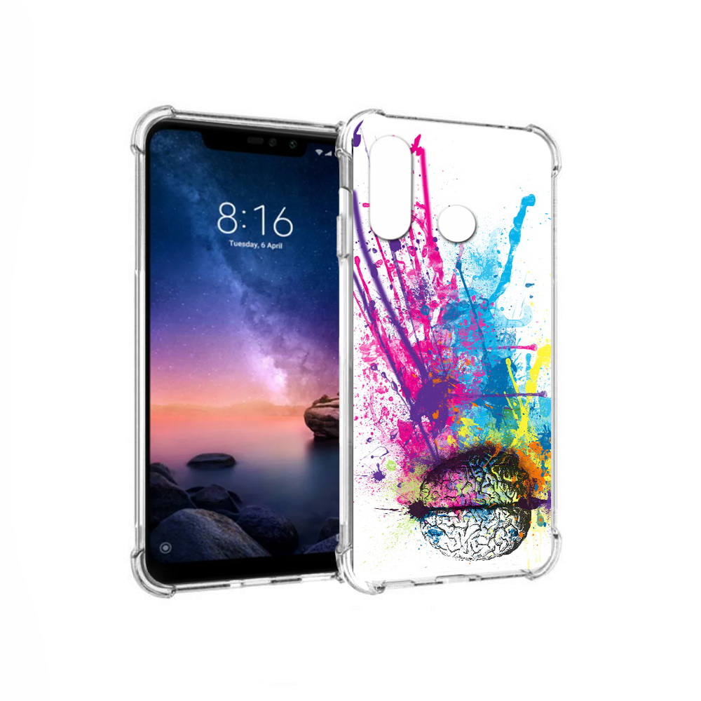 Чехол MyPads Tocco для Xiaomi Redmi Note 6 яркий красочный мозг (PT118671.310.710), Прозрачный, Tocco
Чехол MyPads Tocco для Xiaomi Redmi Note 6 яркий красочный мозг (PT118671.310.710), Прозрачный, Tocco