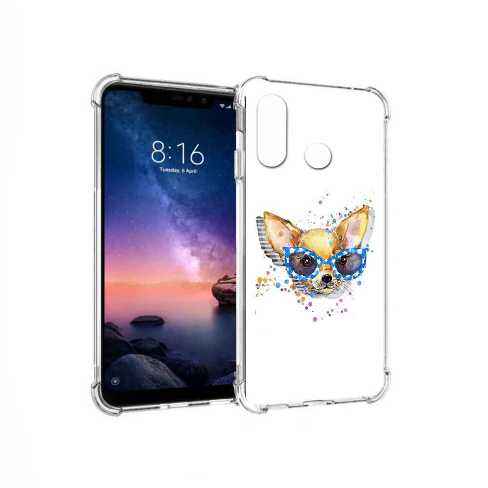 Чехол MyPads Tocco для Xiaomi Redmi Note 6 чихуа-хуа в очках (PT118671.310.691), Прозрачный, Tocco
Чехол MyPads Tocco для Xiaomi Redmi Note 6 чихуа-хуа в очках (PT118671.310.691), Прозрачный, Tocco