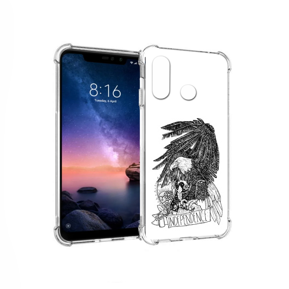 Чехол MyPads Tocco для Xiaomi Redmi Note 6 черно белый сокол (PT118671.310.688), Прозрачный, Tocco
Чехол MyPads Tocco для Xiaomi Redmi Note 6 черно белый сокол (PT118671.310.688), Прозрачный, Tocco