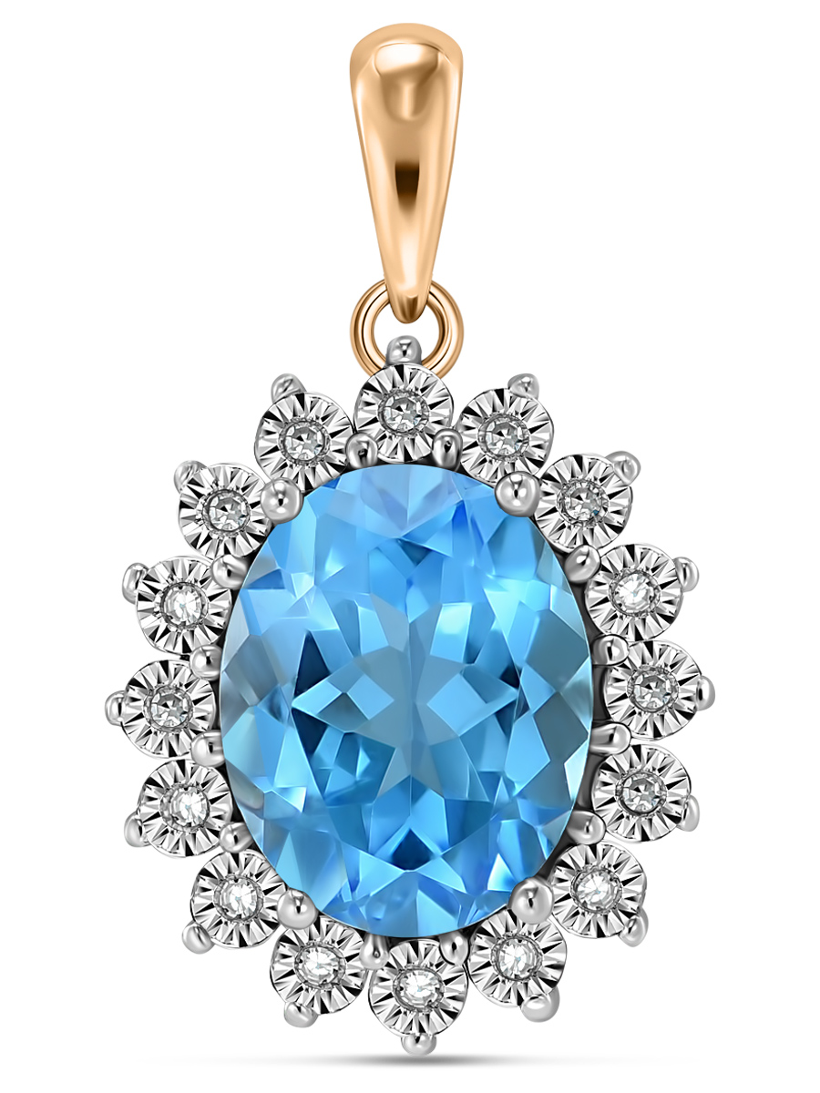Кулон из золота MIUZ Diamonds (Московский ювелирный завод) P01-L-35023-BT, топаз/бриллиант, P01-L-35023-BT
Кулон из золота MIUZ Diamonds (Московский ювелирный завод) P01-L-35023-BT, топаз/бриллиант, P01-L-35023-BT