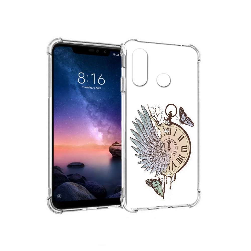 Чехол MyPads Tocco для Xiaomi Redmi Note 6 страинные часы с крылом (PT118671.310.626), Прозрачный, Tocco
Чехол MyPads Tocco для Xiaomi Redmi Note 6 страинные часы с крылом (PT118671.310.626), Прозрачный, Tocco