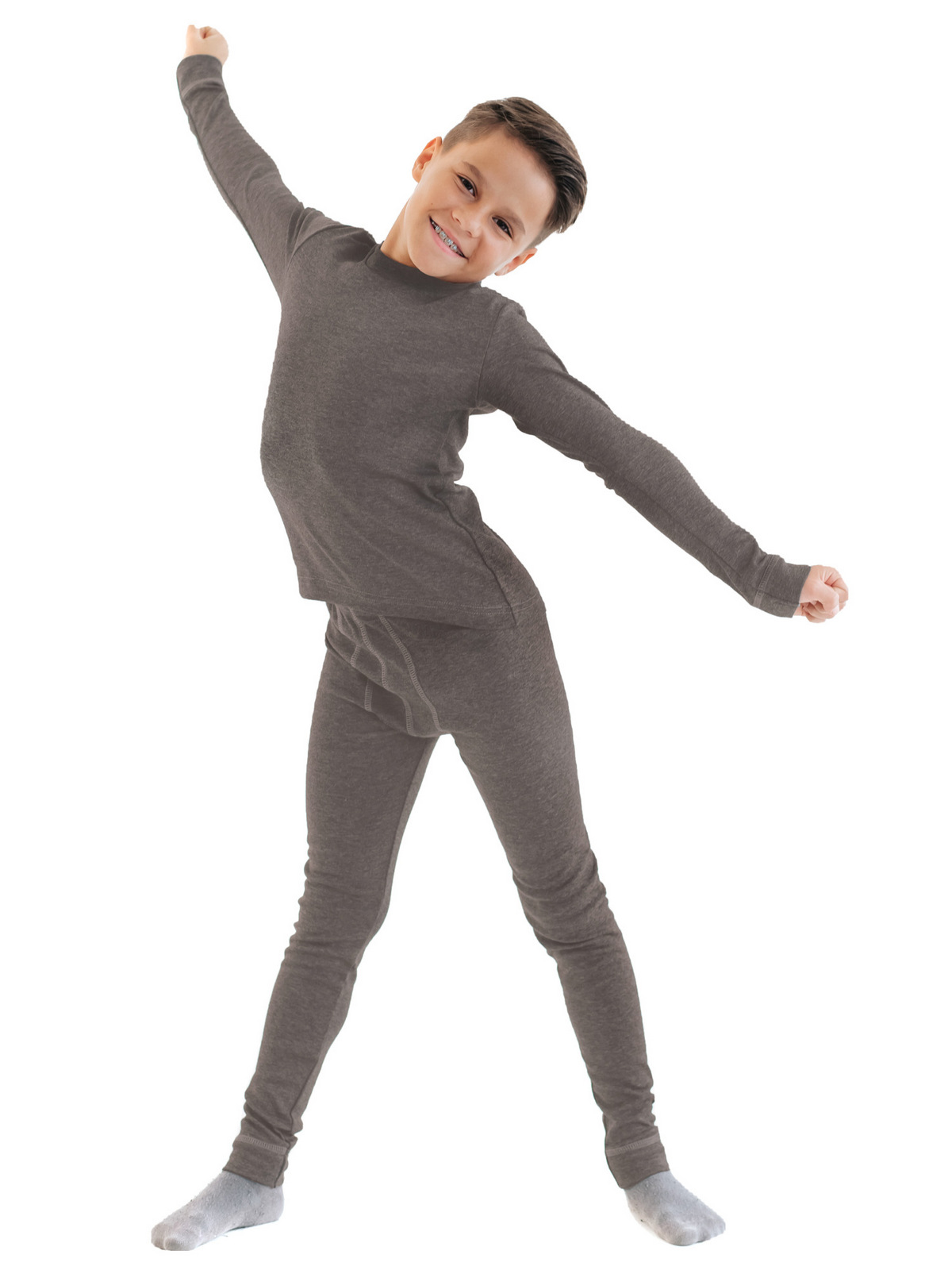 Термобелье детское комплект Batik Дарби 252-20з цв.серо-бежевый меланж р.128, Дарби 
Термобелье детское комплект Batik Дарби 252-20з цв.серо-бежевый меланж р.128, Дарби