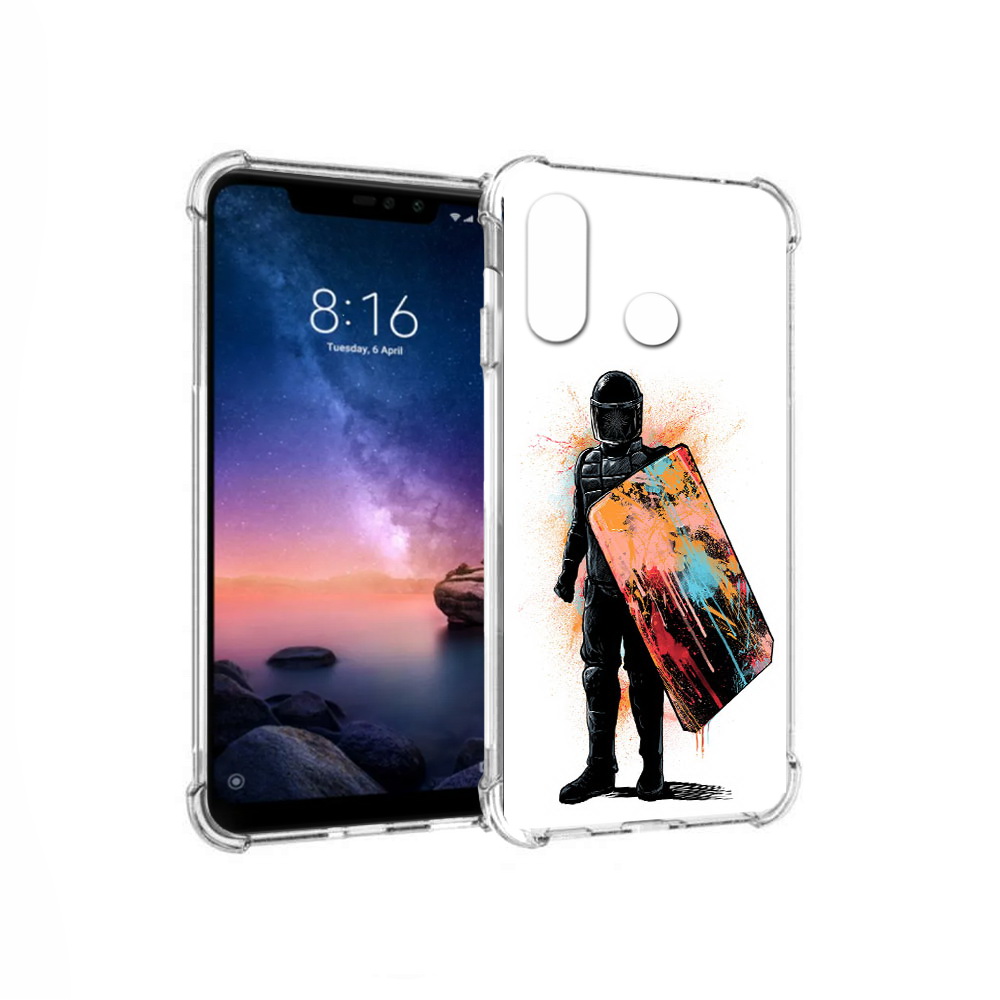 Чехол MyPads Tocco для Xiaomi Redmi Note 6 солдат с красочным щитом (PT118671.310.614), Прозрачный, Tocco
Чехол MyPads Tocco для Xiaomi Redmi Note 6 солдат с красочным щитом (PT118671.310.614), Прозрачный, Tocco