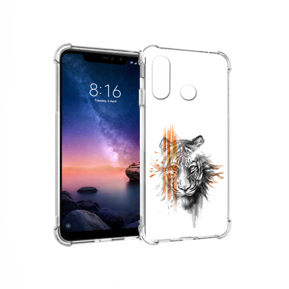 Чехол MyPads Tocco для Xiaomi Redmi Note 6 огненный тигр (PT118671.310.526), Прозрачный, Tocco
Чехол MyPads Tocco для Xiaomi Redmi Note 6 огненный тигр (PT118671.310.526), Прозрачный, Tocco