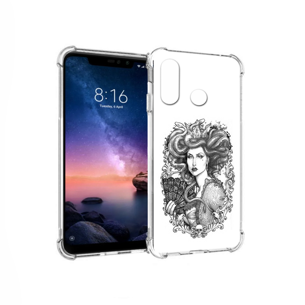 Чехол MyPads Tocco для Xiaomi Redmi Note 6 медуза черно белый (PT118671.310.472), Прозрачный, Tocco
Чехол MyPads Tocco для Xiaomi Redmi Note 6 медуза черно белый (PT118671.310.472), Прозрачный, Tocco