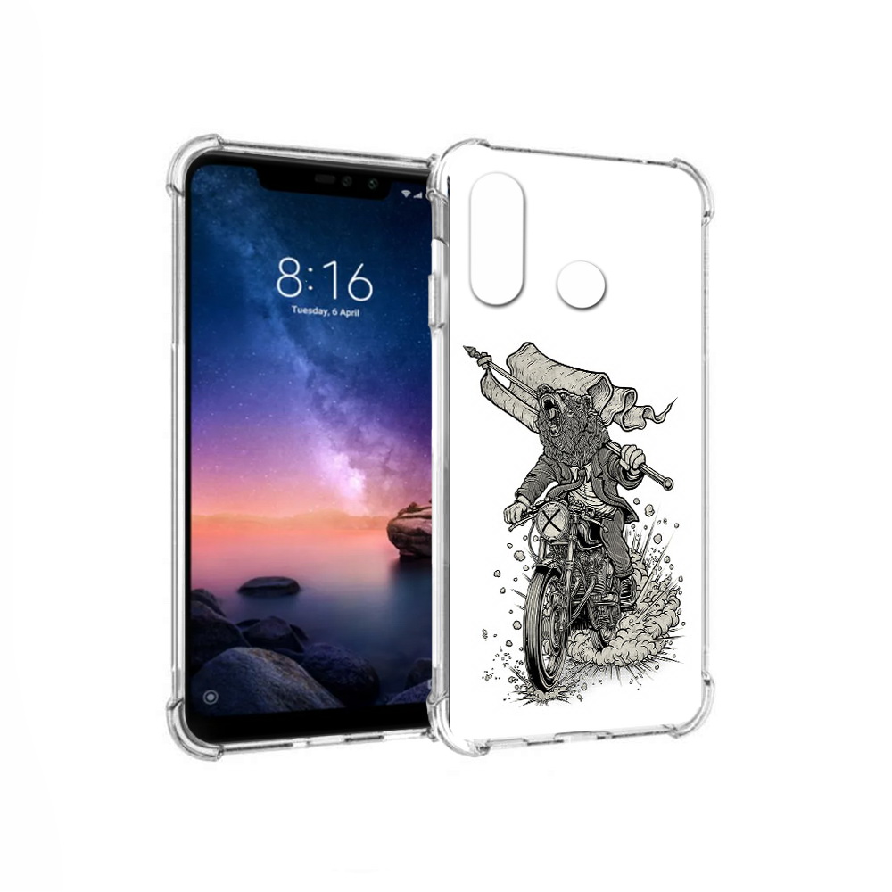 Чехол MyPads Tocco для Xiaomi Redmi Note 6 медведь на мотоцикле (PT118671.310.467), Прозрачный, Tocco
Чехол MyPads Tocco для Xiaomi Redmi Note 6 медведь на мотоцикле (PT118671.310.467), Прозрачный, Tocco