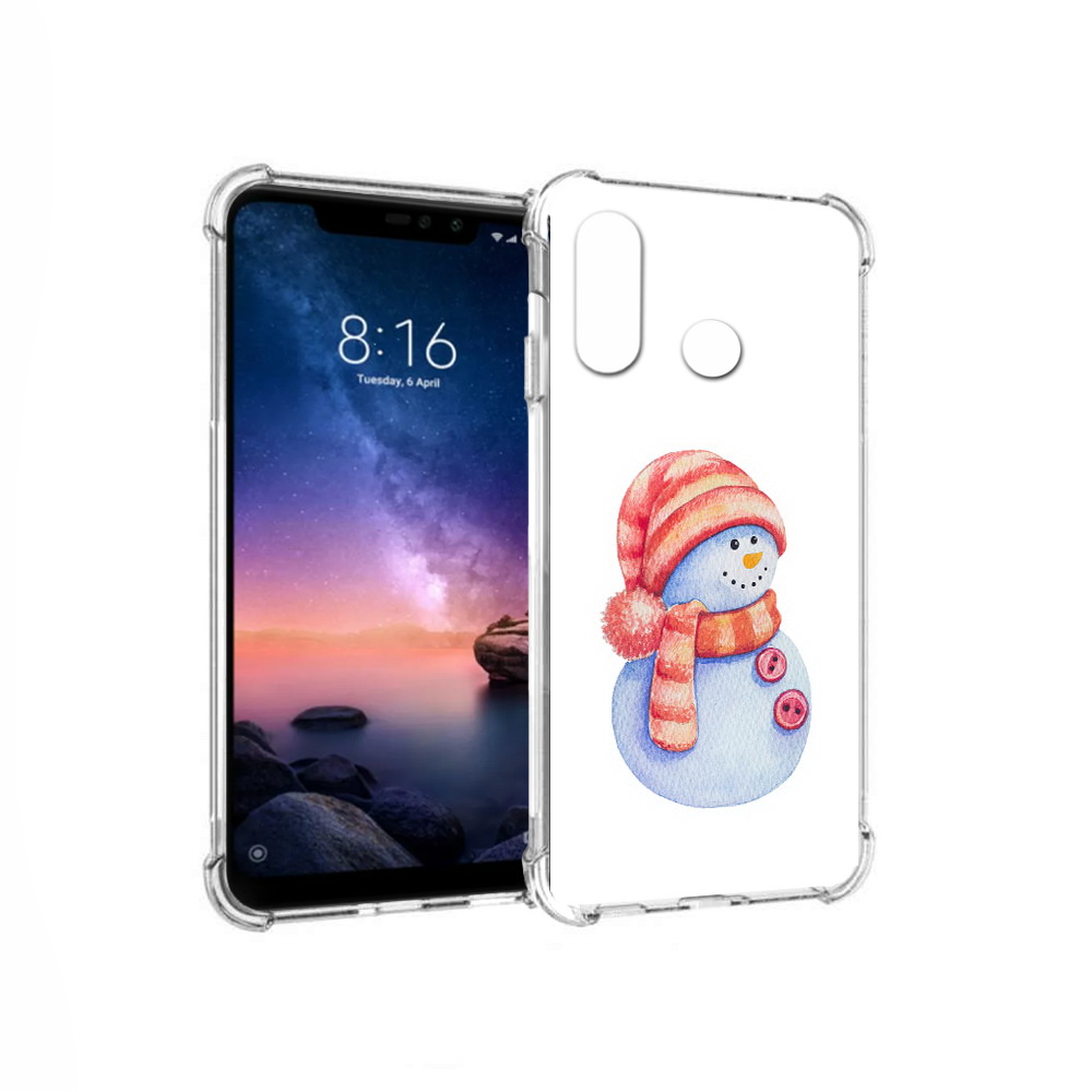 Чехол MyPads Tocco для Xiaomi Redmi Note 6 Веселый снеговик (PT118671.310.44), Прозрачный, Tocco
Чехол MyPads Tocco для Xiaomi Redmi Note 6 Веселый снеговик (PT118671.310.44), Прозрачный, Tocco