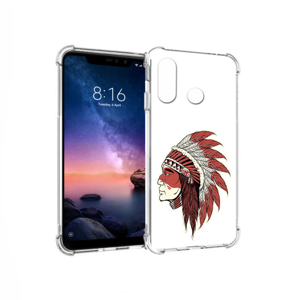 Чехол MyPads Tocco для Xiaomi Redmi Note 6 красный индеец (PT118671.310.411), Прозрачный, Tocco
Чехол MyPads Tocco для Xiaomi Redmi Note 6 красный индеец (PT118671.310.411), Прозрачный, Tocco