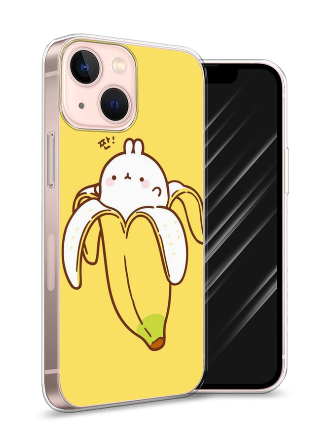 Чехол Awog на Apple iPhone 13 mini / Айфон 13 mini "Зайчик-бананчик", Разноцветный, 14150-2
Чехол Awog на Apple iPhone 13 mini / Айфон 13 mini "Зайчик-бананчик", Разноцветный, 14150-2