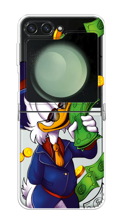 Чехол на Samsung Galaxy Z Flip 6 "Scrooge McDuck with Money", Синий;зеленый;белый, 2109750-1
Чехол на Samsung Galaxy Z Flip 6 "Scrooge McDuck with Money", Синий;зеленый;белый, 2109750-1