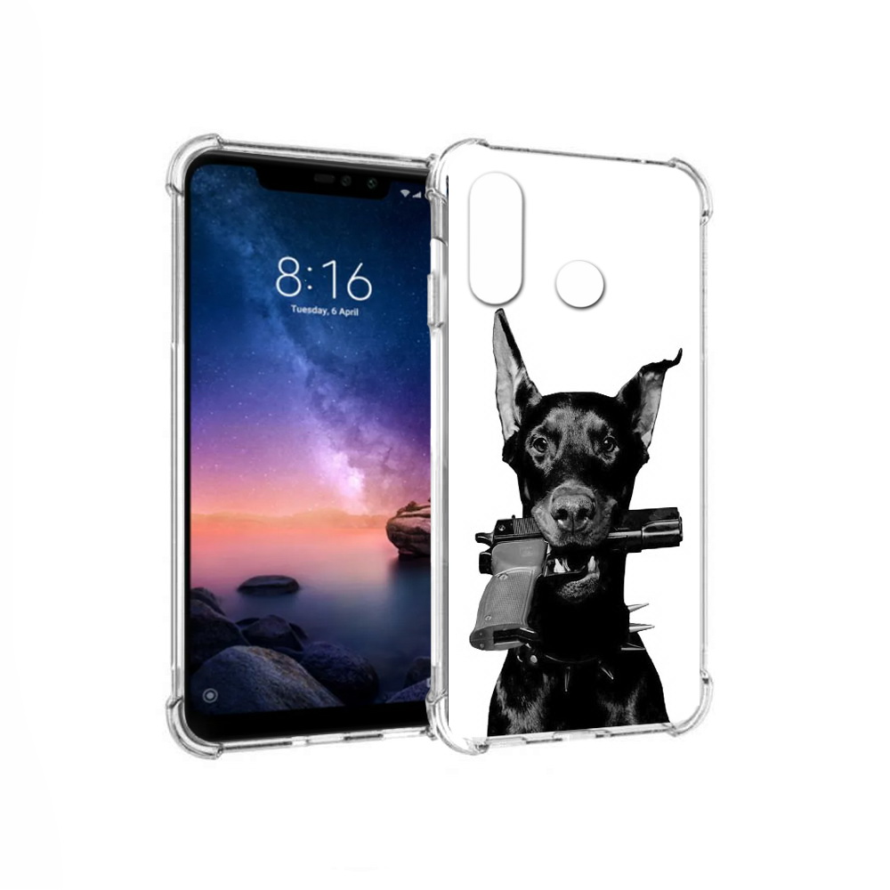 Чехол MyPads Tocco для Xiaomi Redmi Note 6 доберман с пистолетом (PT118671.310.331), Прозрачный, Tocco
Чехол MyPads Tocco для Xiaomi Redmi Note 6 доберман с пистолетом (PT118671.310.331), Прозрачный, Tocco