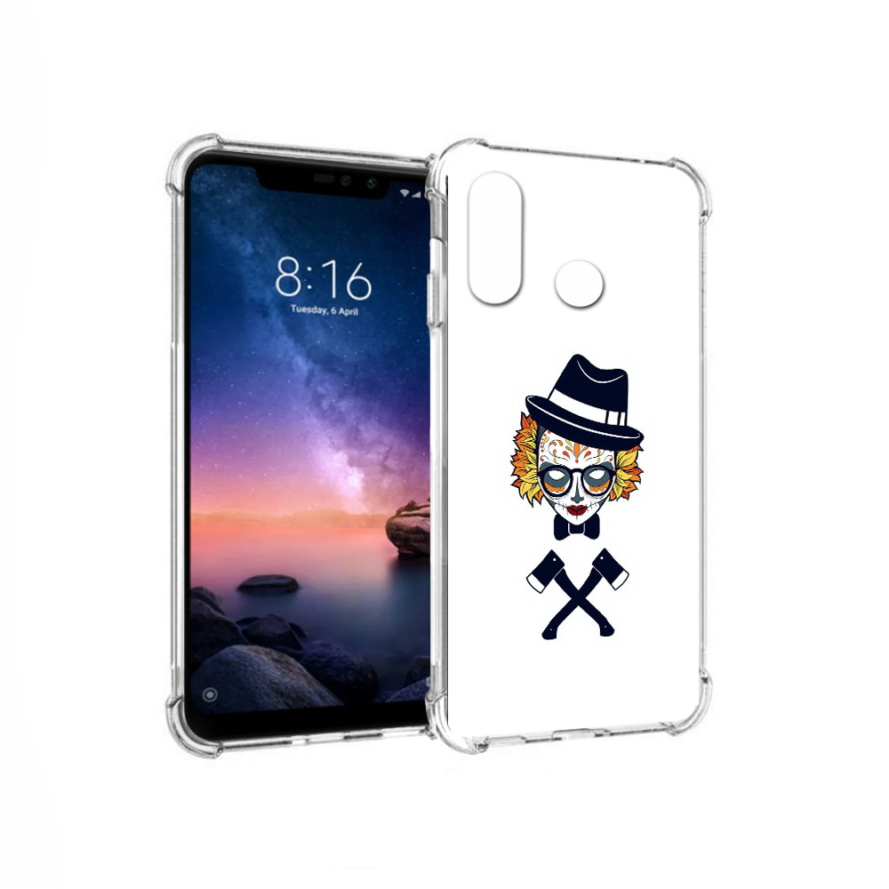 Чехол MyPads Tocco для Xiaomi Redmi Note 6 девушка в маске с топорами рисунок, Прозрачный, Tocco
Чехол MyPads Tocco для Xiaomi Redmi Note 6 девушка в маске с топорами рисунок, Прозрачный, Tocco