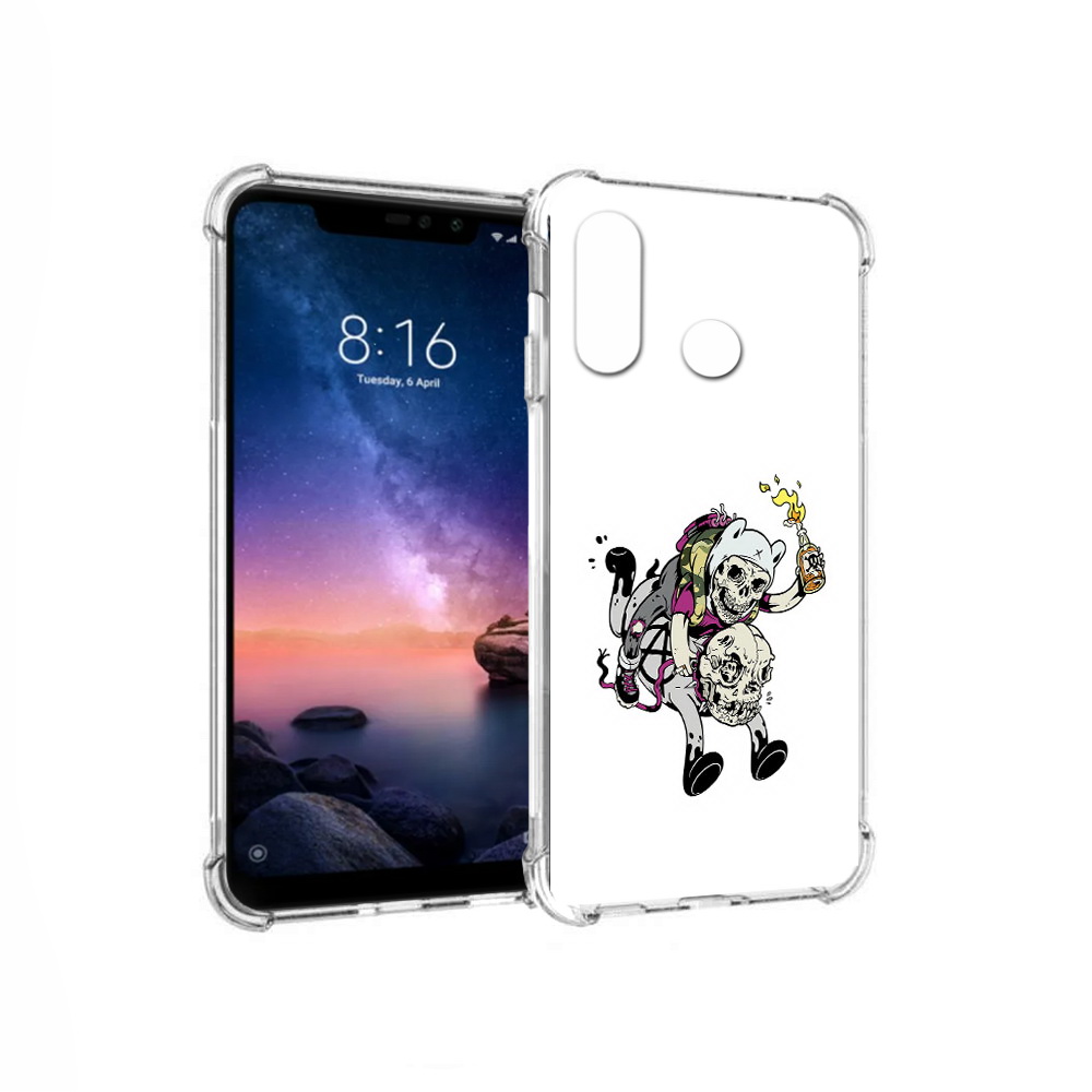 Чехол MyPads Tocco для Xiaomi Redmi Note 6 время приключений скелеты (PT118671.310.277), Прозрачный, Tocco
Чехол MyPads Tocco для Xiaomi Redmi Note 6 время приключений скелеты (PT118671.310.277), Прозрачный, Tocco