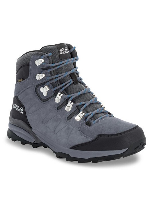 Ботинки мужские Jack Wolfskin Refugio Texapore Mid M 4049841 серые 42 EU, Серый, Refugio Texapore Mid M 4049841
Ботинки мужские Jack Wolfskin Refugio Texapore Mid M 4049841 серые 42 EU, Серый, Refugio Texapore Mid M 4049841