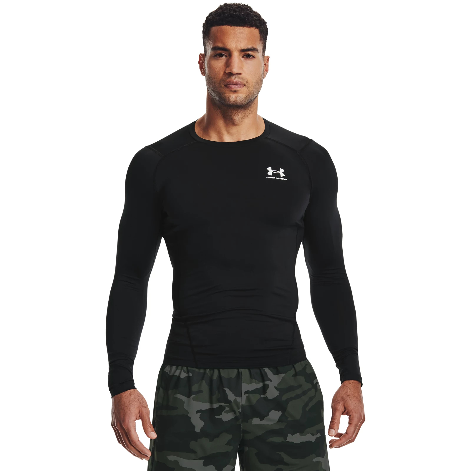 фото Лонгслив мужской under armour 1361524-001 черный s/m