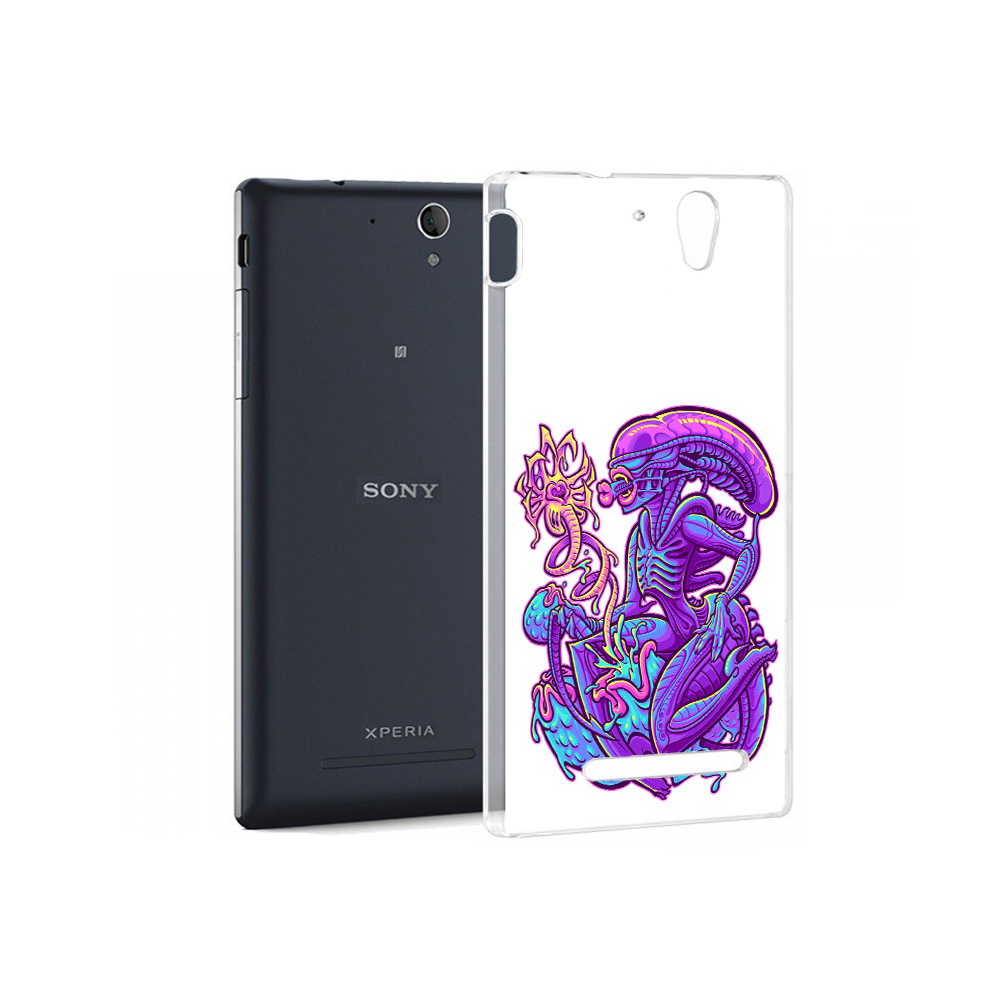 Чехол MyPads Tocco для Sony Xperia C5 Ultra чужой фиолетовый цвет (PT16261.253.693), Прозрачный, Tocco
Чехол MyPads Tocco для Sony Xperia C5 Ultra чужой фиолетовый цвет (PT16261.253.693), Прозрачный, Tocco