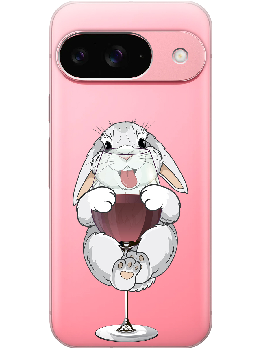Силиконовый чехол на Google Pixel 9 с принтом "Кролик и бокал", Прозрачный;белый;бордовый, 784809775
Силиконовый чехол на Google Pixel 9 с принтом "Кролик и бокал", Прозрачный;белый;бордовый, 784809775