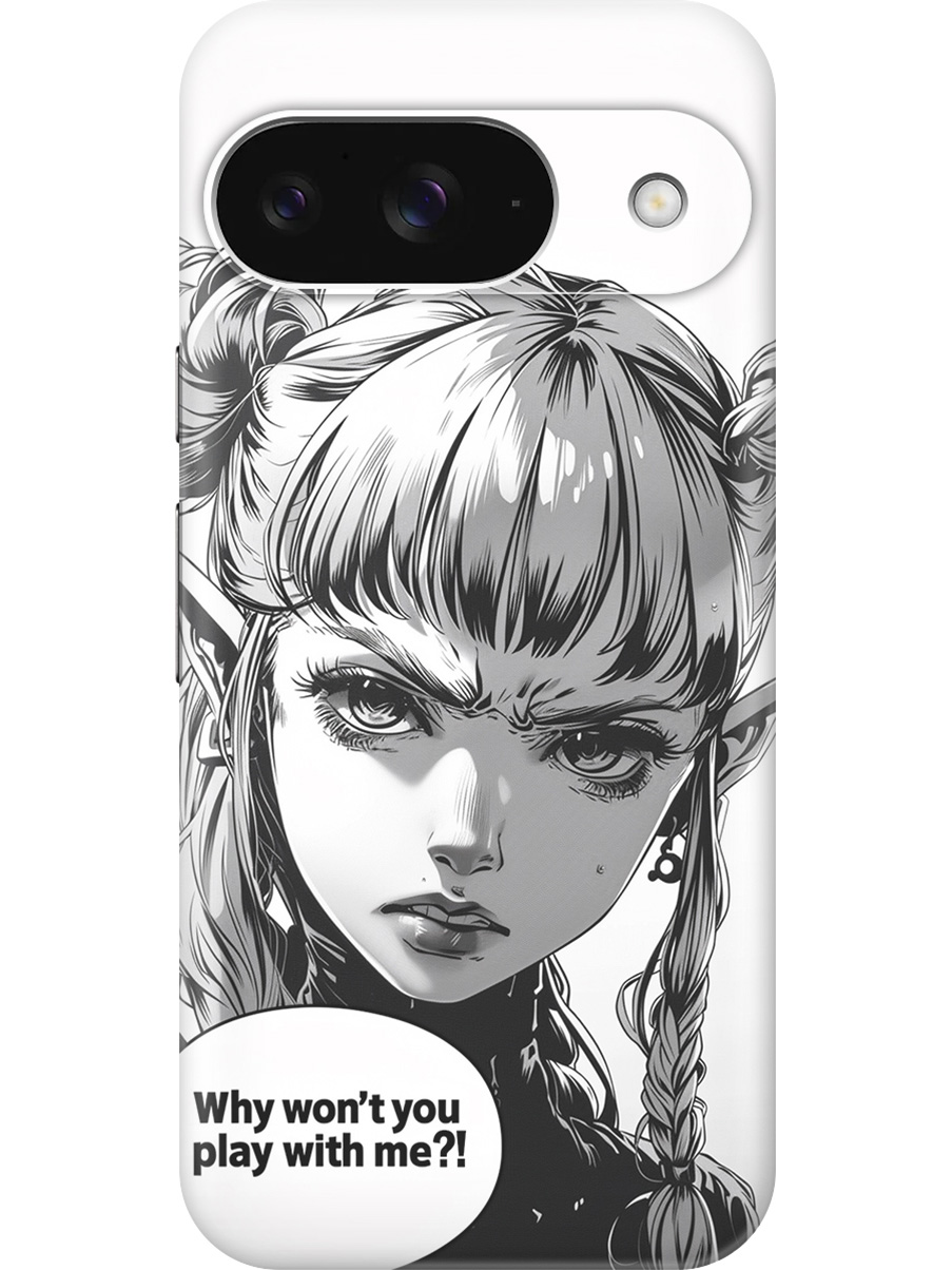 Силиконовый чехол на Google Pixel 9 с принтом "Аниме эльфийка", Прозрачный;белый;черный, 784809775
Силиконовый чехол на Google Pixel 9 с принтом "Аниме эльфийка", Прозрачный;белый;черный, 784809775