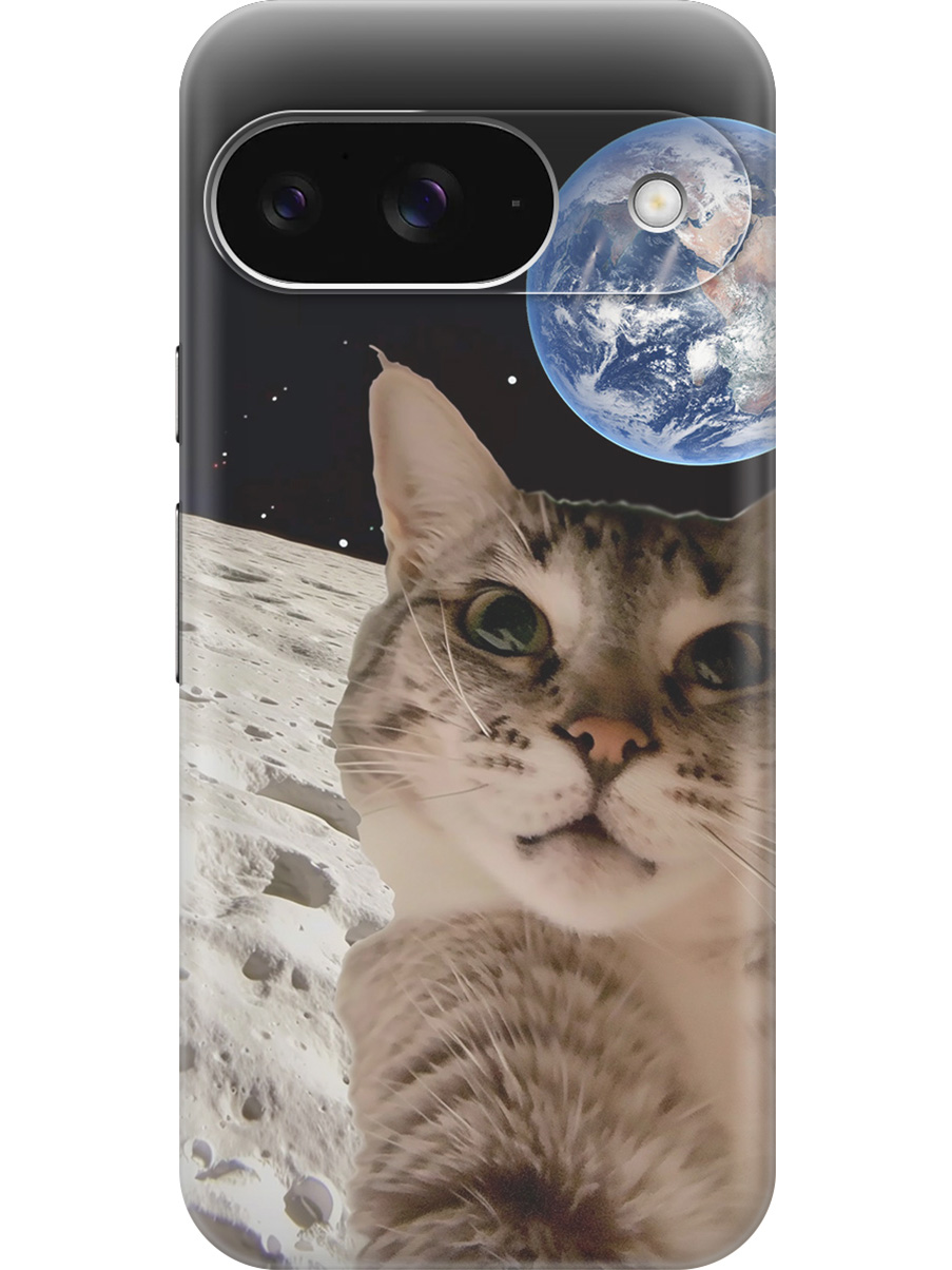 Силиконовый чехол на Google Pixel 9 с принтом "Котик на луне", Прозрачный;белый;серый;черный, 784809712
Силиконовый чехол на Google Pixel 9 с принтом "Котик на луне", Прозрачный;белый;серый;черный, 784809712