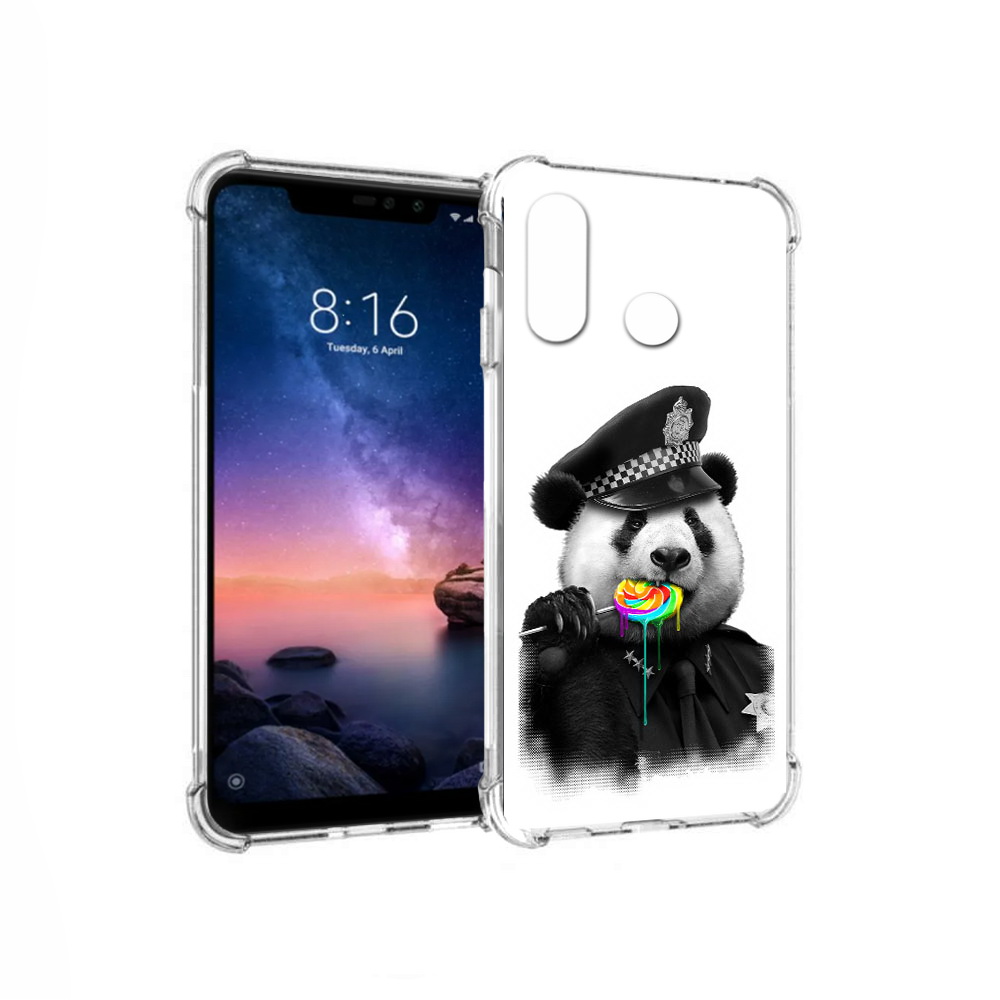Чехол MyPads Tocco для Xiaomi Redmi Note 6 Панда полиция (PT118671.310.130), Прозрачный, Tocco
Чехол MyPads Tocco для Xiaomi Redmi Note 6 Панда полиция (PT118671.310.130), Прозрачный, Tocco
