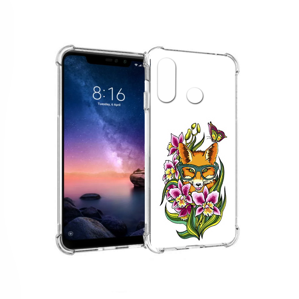 Чехол MyPads Tocco для Xiaomi Redmi Note 6 Лиса в цветах (PT118671.310.108), Прозрачный, Tocco
Чехол MyPads Tocco для Xiaomi Redmi Note 6 Лиса в цветах (PT118671.310.108), Прозрачный, Tocco