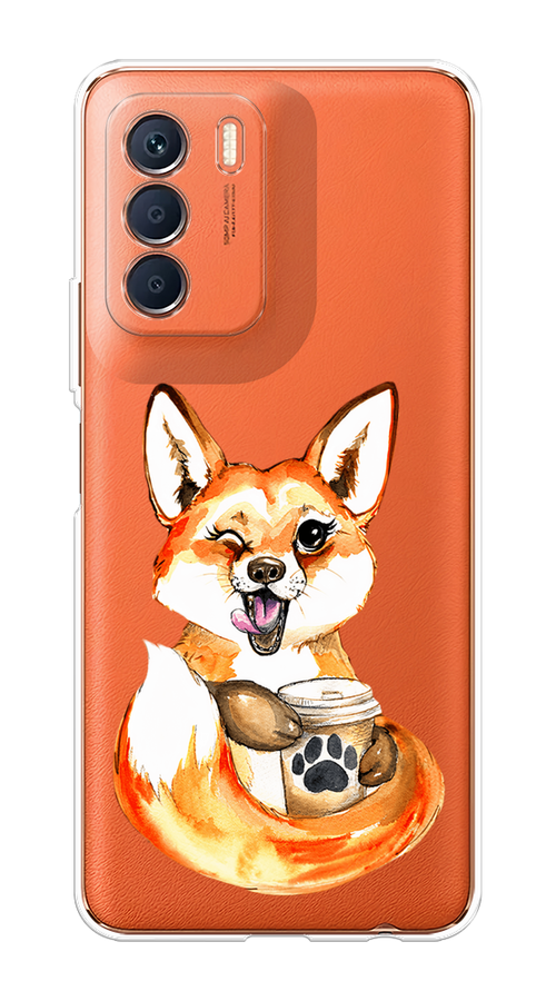 Чехол на Infinix Zero 5G 2023 "Подмигивающая лиса с кофе", Оранжевый;белый;коричневый, 3104450-4
Чехол на Infinix Zero 5G 2023 "Подмигивающая лиса с кофе", Оранжевый;белый;коричневый, 3104450-4